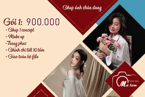 Gói Chụp Ảnh Chân Dung - Chụp Concept - Gói 1