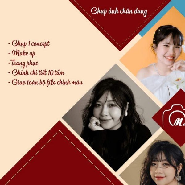 Gói Chụp Ảnh Chân Dung - Chụp Concept - Gói 1